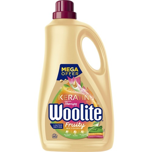 Fruity Keratin Płyn do prania kolorów Woolite 3,6 l