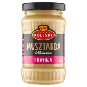 Roleski - Musztarda stołowa delikatesowa Roleski 175 g