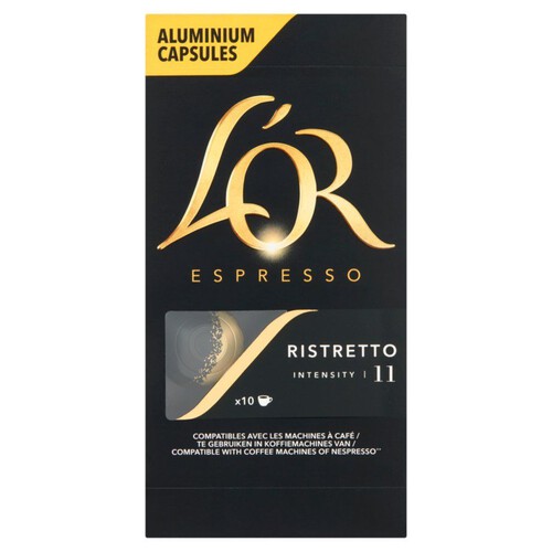 Espresso Ristretto kawa mielona w kapsułkach LOR 10 kapsułek