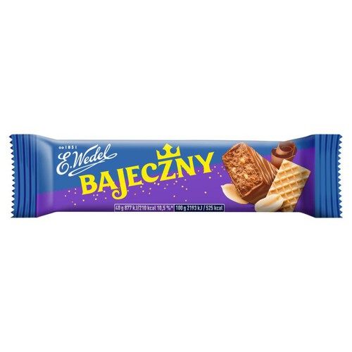 Baton Bajeczny z orzeszkami i wafelkiem E. Wedel 40 g