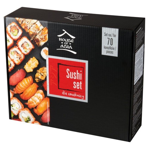  Zestaw do sushi na 70 kawałków House of Asia 1 zestaw