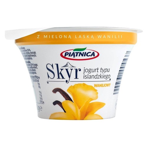 Skyr jogurt typu islandzkiego waniliowy Piątnica 150 g