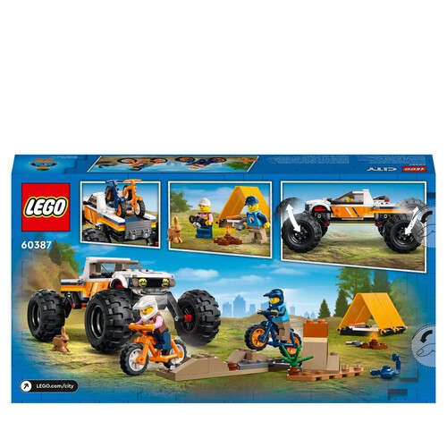 City Przygody samochodem terenowym z napędem 4x4 60387 LEGO 1 sztuka