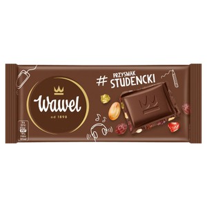 Czekolada #Przysmak studencki Wawel 80 g