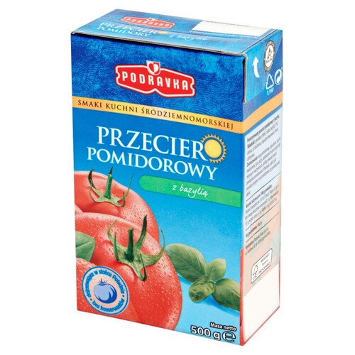 Przecier pomidorowy z bazylią Podravka 500 g