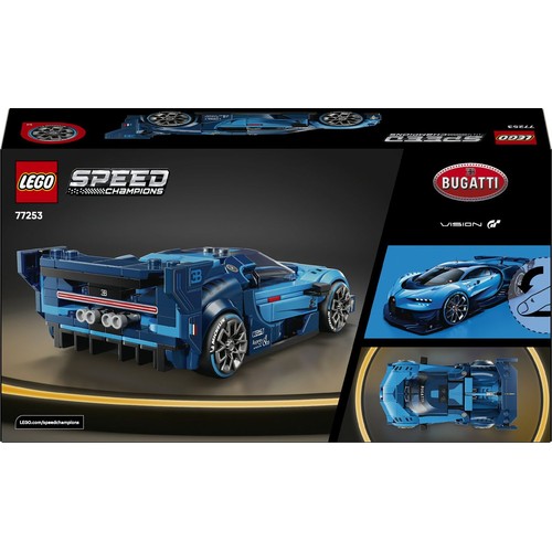 Speed Champions Hipersamochód sportowy Bugatti Vision Gran Turismo 77253 LEGO 1 sztuka