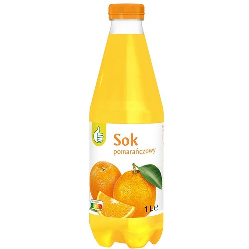 Sok pomarańczowy Auchan 1 l