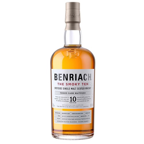 Whisky The Smoky Ten Single Malt alk.46% obj. Benriach 700 ml