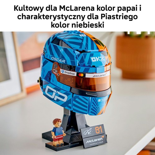 Editions Kask Oscar Piastri McLaren Mastercard F1® Team 43017 LEGO 1 sztuka