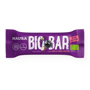 BIO Baton daktylowy o smaku kokos & czarna porzeczka Naura 35 g