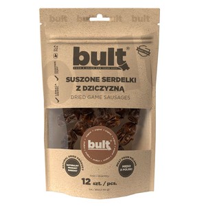 Suszone serdelki z dziczyzną Bult 80 g