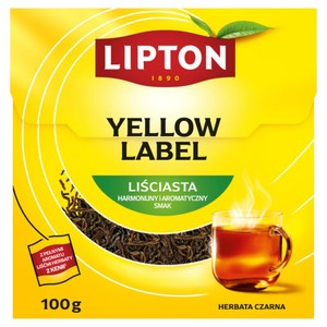 Herbata czarna liściasta Lipton 100 g