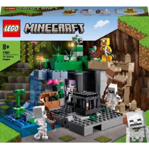 Minecraft Loch szkieletów 21189 LEGO 1 sztuka