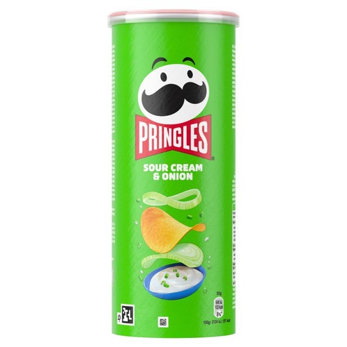 Chipsy o smaku śmietanowo-cebulowym Pringles 125 g