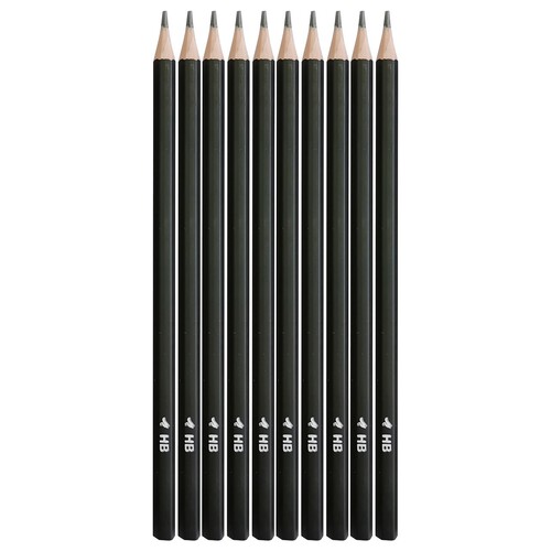 Ołówek grafitowy HB bezdrzewny 10 szt. Auchan 4 sztuki