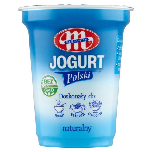 Jogurt Polski naturalny Mlekovita 350 g