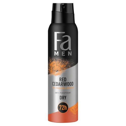 Antyperspirant w sprayu dla mężczyzn Red Cedarwood Fa Men 150 ml