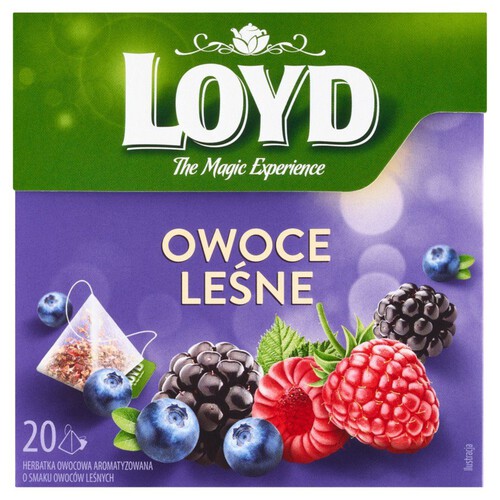 Herbata owoce leśne 20 x 2 g Loyd 20 torebek