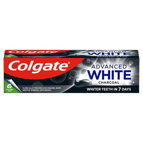 Pasta do zębów Advanced White Charcoal Colgate 75 ml