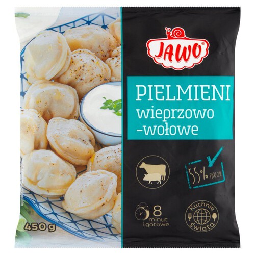 Pielmieni wieprzowo - wołowe Jawo 450 g