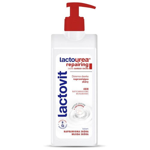 Balsam do ciała Lactourea Repairing do skóry bardzo suchej Lactovit 400 ml