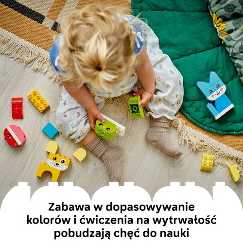 Mój pierwszy zestaw DUPLO® Kreatywne zwierzaki 3 w 1 10477 LEGO 1 sztuka