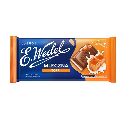 Czekolada mleczna Toffi E.Wedel 100 g
