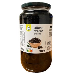 Oliwki czarne krojone Auchan 910 g