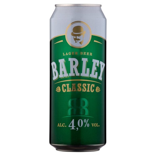 Classic piwo jasne pasteryzowane alk. 4% obj. Barley 500 ml