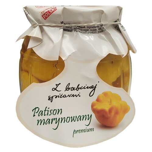 Patison marynowany premium Z Babcinej spiżarni 640 g