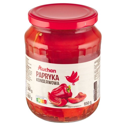 Papryka marynowana Auchan 300 g