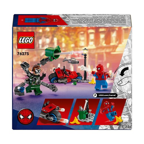 Super Heroes Pościg na motocyklu: Spider-Man vs. Doc Ock 76275 LEGO zestaw