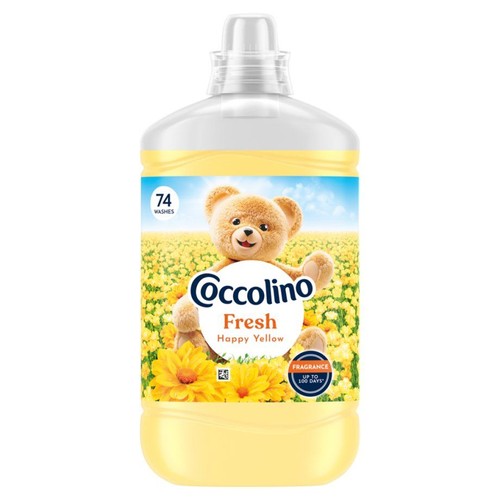 Płyn do płukania Happy Yellow 74 prania Coccolino 1,702 l