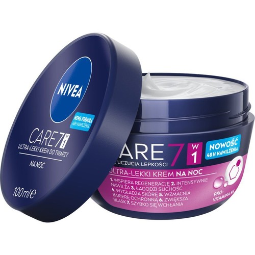 Krem do twarzy na noc Care 3w1 Nivea 100 ml