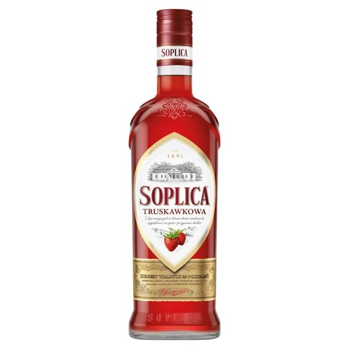 Wódka smakowa Truskawkowa alk. 26,0% obj. Soplica 500 ml