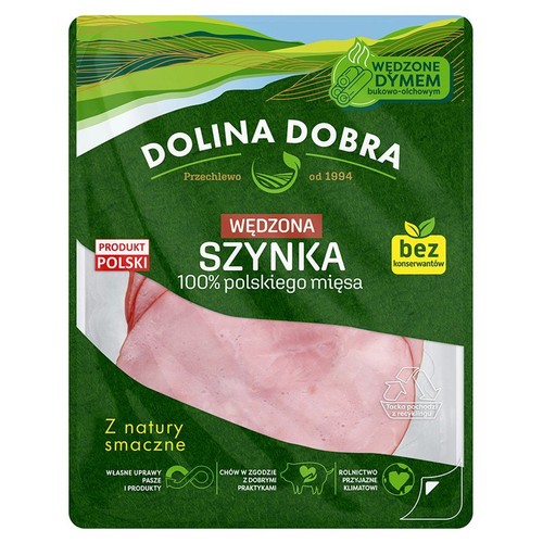 Szynka wędzona Dolina Dobra 90 g