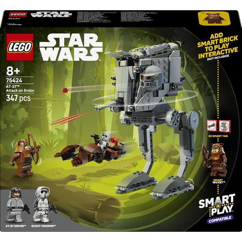 Star Wars™ SMART Play™: Atak AT-ST™ na Endor 75424 LEGO 1 sztuka