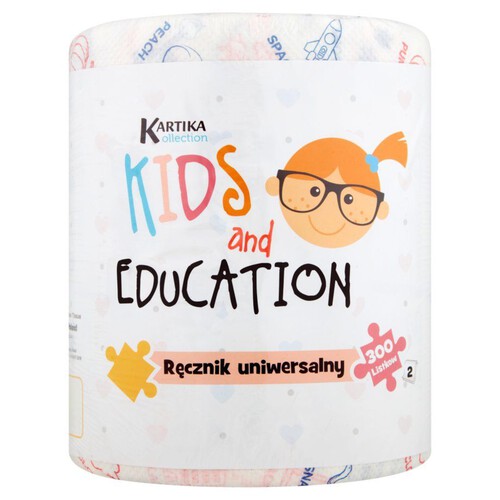 Ręcznik uniwersalny  Kids and education Kartika 1 rolka