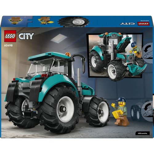 City Traktor 60498, zestaw konstrukcyjny z minifigurką LEGO 1 sztuka