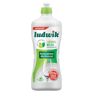 Płyn do mycia naczyń limonka z melisą Ludwik 900 g