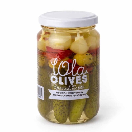 Koreczki warzywne w zalewie octowej Lola Olives 160 g