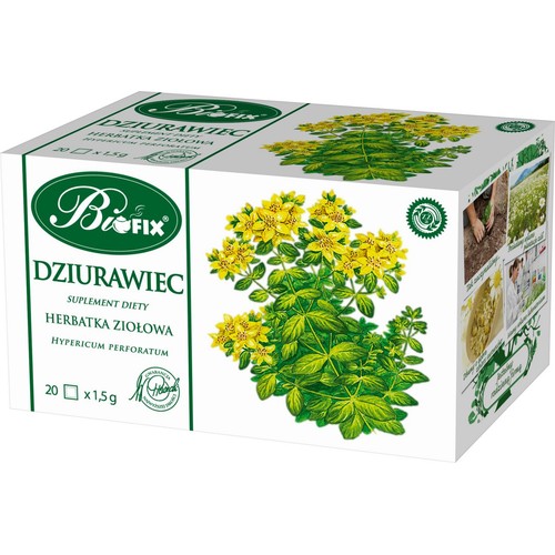 Herbata ziołowa Dziurawiec BiFix 20 torebek