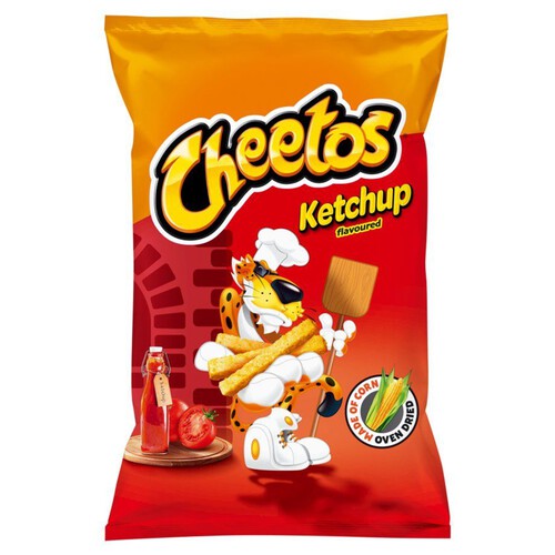 Chrupki kukurydziane o smaku ketchupowym.  Cheetos 85 g