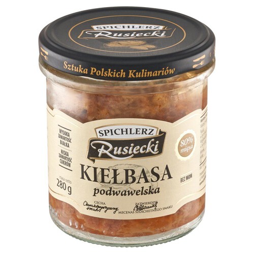 Konserwa kiełbasa podwawelska Spichlerz Rusiecki 280 g