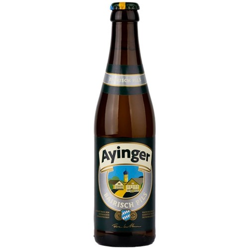 Piwo niemieckie Bairisch Pils alk. 5,3% obj. Ayinger 500 ml
