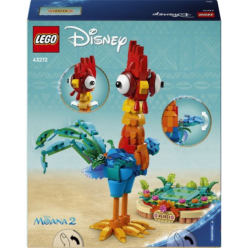 Zestaw Disney Vaiana 2 Heihei 43272, model kurczaka LEGO 1 sztuka