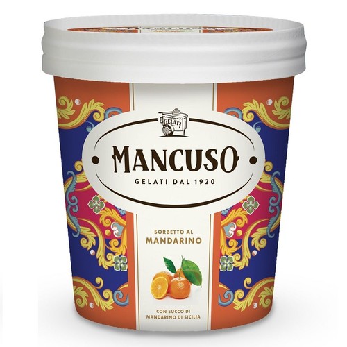 Sorbet mandarynkowy  Mancuso 450 ml