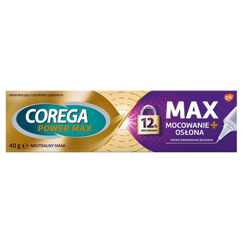 Max ochrona Krem mocujący do protez Corega 40 g