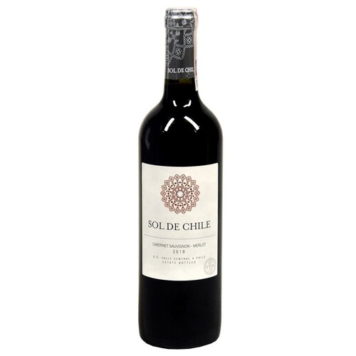 Wino czerwone wytrawne Sol De Chile 750 ml