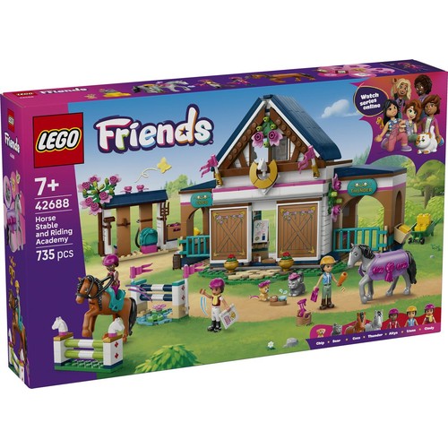 Zestaw Friends Stadnina i szkółka jeździecka 42688 LEGO 1 sztuka
